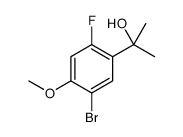 2-(5-bromo-2-fluoro-4-methoxyphenyl)propan-2-ol