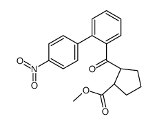 methyl (1R,2R)-2-[2-(4-nitrophenyl)benzoyl]cyclopentanecarboxylat e