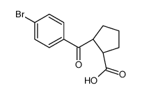 (1S,2S)-2-(4-bromobenzoyl)cyclopentane-1-carboxylic acid