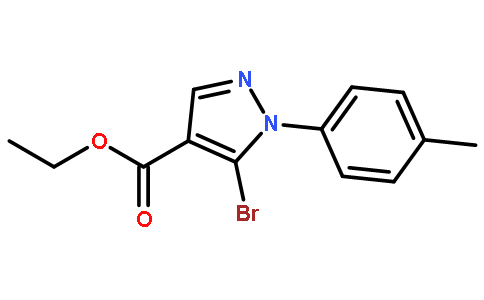 5-溴-4-乙氧羰基-1-对苯甲基吡唑
