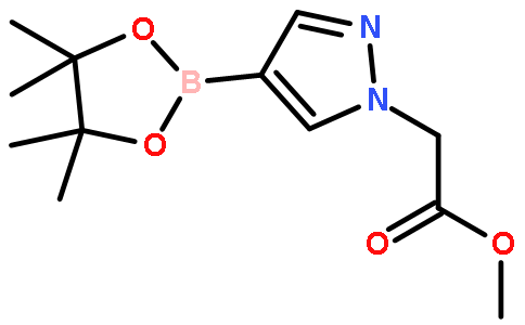 4-(4,4,5,5-四甲基-1,3,2-二噁硼烷-2-基)-1H-吡唑-1-乙酸甲酯