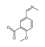 1-(4-methoxy-3-nitrophenyl)-N-methylmethanimine