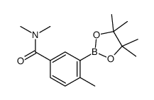 N,N,4-三甲基-3-(4,4,5,5-四甲基-1,3,2-二噁硼烷-2-基)苯甲酰胺