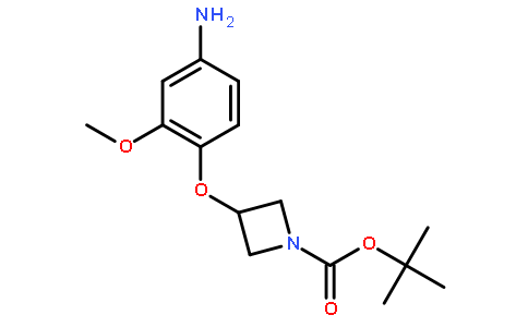 tert-Butyl 3-(4-amino-2-methoxyphenoxy)azetidine-1-carboxylate