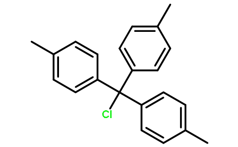 1-[chloro-bis(4-methylphenyl)methyl]-4-methylbenzene