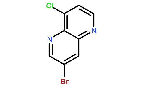 3-溴-8-氯-1,5-萘啶