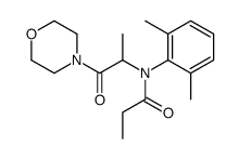 N-(2,6-dimethylphenyl)-N-(1-morpholin-4-yl-1-oxopropan-2-yl)propanamide