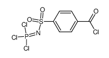 4-(trichlorophosphoranylidene-sulfamoyl)-benzoyl chloride