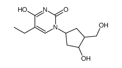 5-乙基-1-(3-羟基-4-(羟基甲基)环戊基)-2,4(1H,3H)-嘧啶二酮