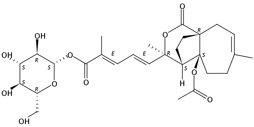 土荆皮甲酸-O-β-D-葡萄糖苷 对照品(标准品) | 98891-44-2