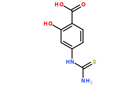 2-羟基-4-硫脲苯甲酸