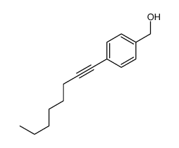 (4-oct-1-ynylphenyl)methanol