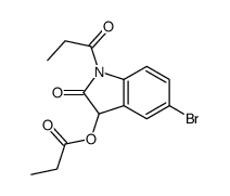 5-溴-N,O-二丙酰二氧吲哚