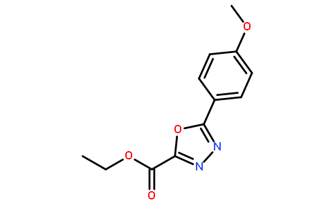 5-(4-甲氧基苯基)-1,3,4-恶二唑-2-羧酸乙酯