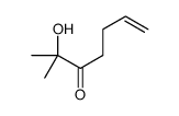 2-hydroxy-2-methylhept-6-en-3-one