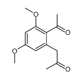 1-(2-acetyl-3,5-dimethoxyphenyl)propan-2-one