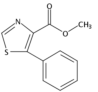 methyl 5-phenylthiazole-4-carboxylate