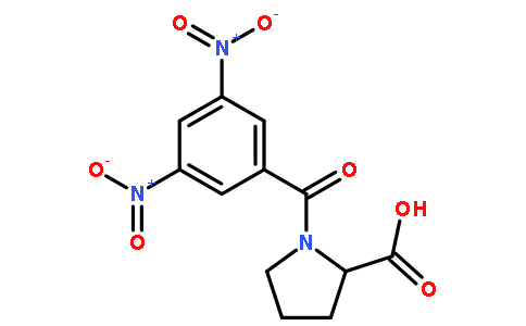 N-(3,5-二硝基苯甲酰基)-dl-脯氨酸